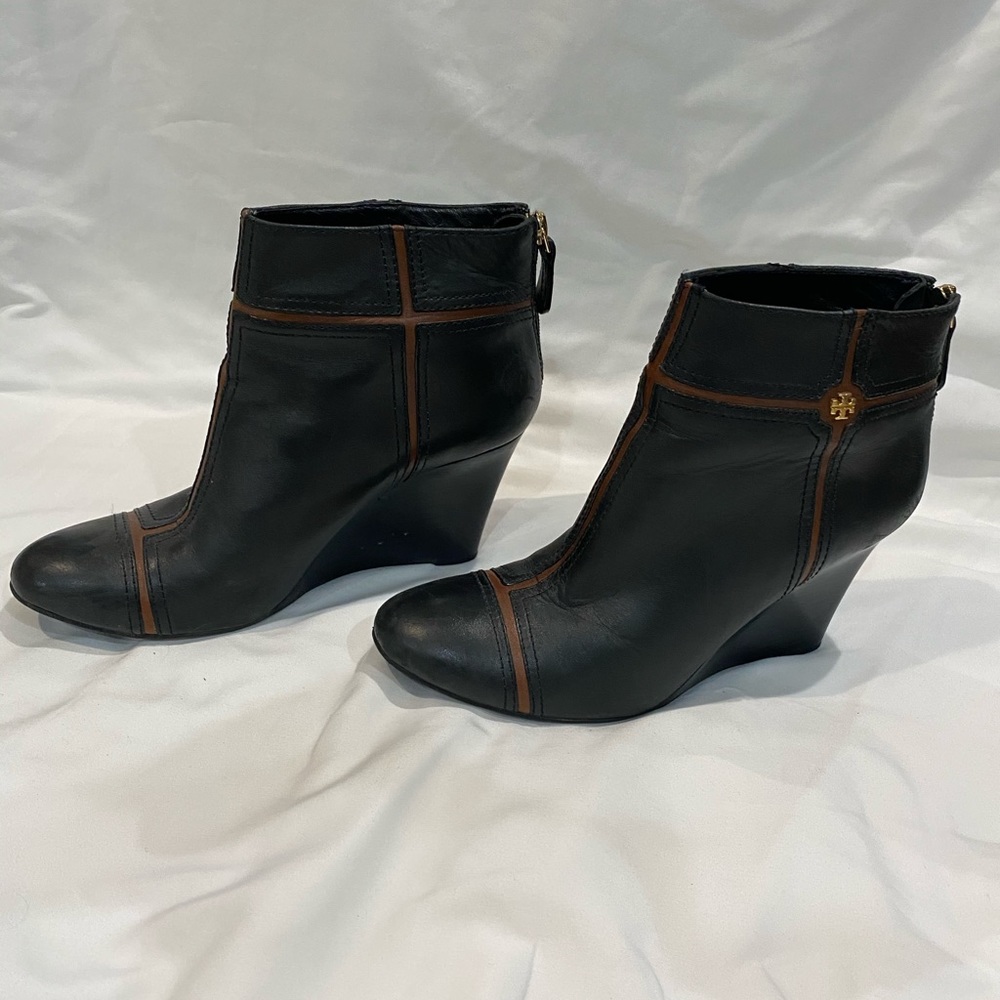 Tory Burch Wedge Booties